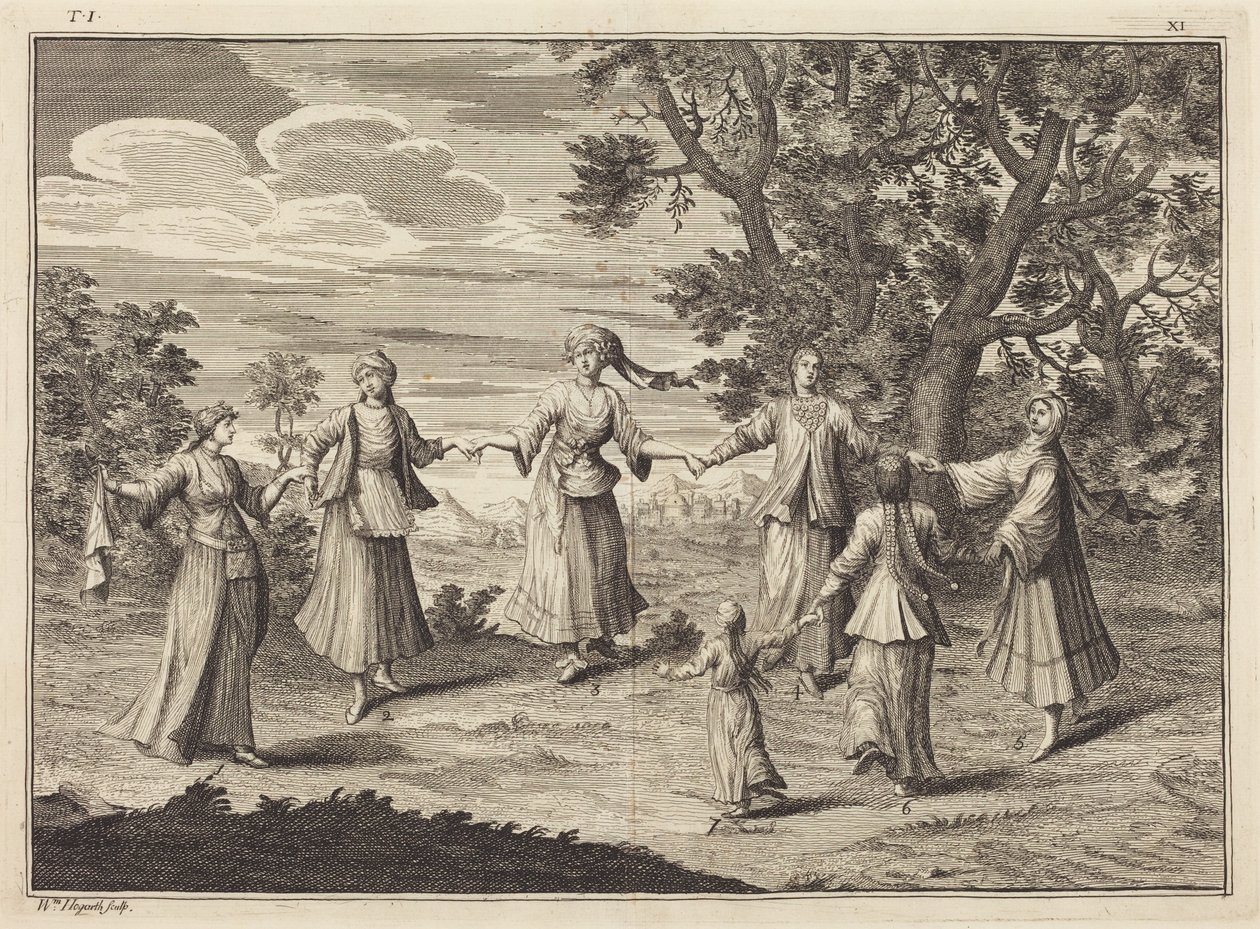 En innfødt dans av William Hogarth