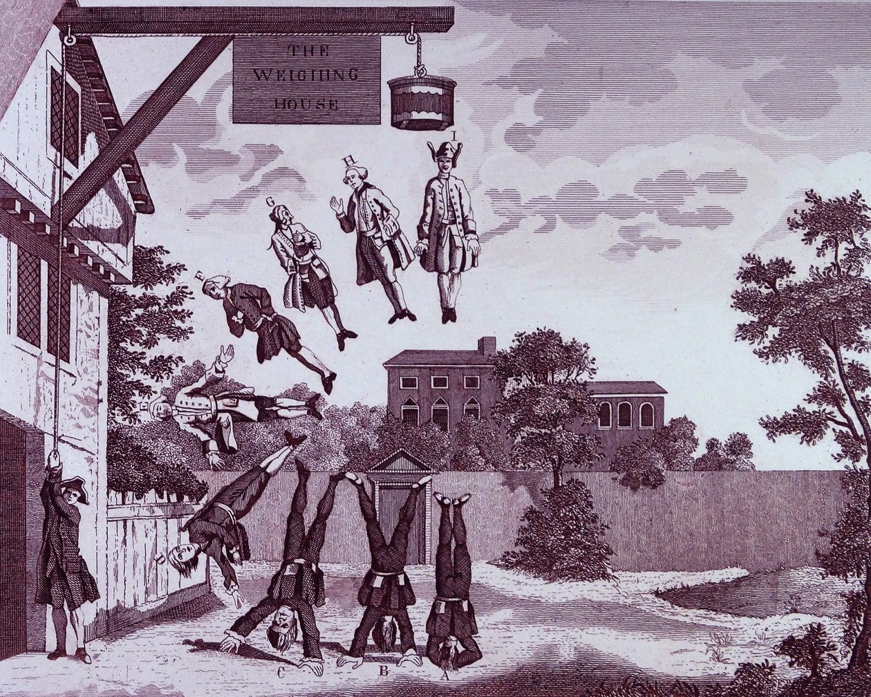 Absolutt gravitasjon av William Hogarth
