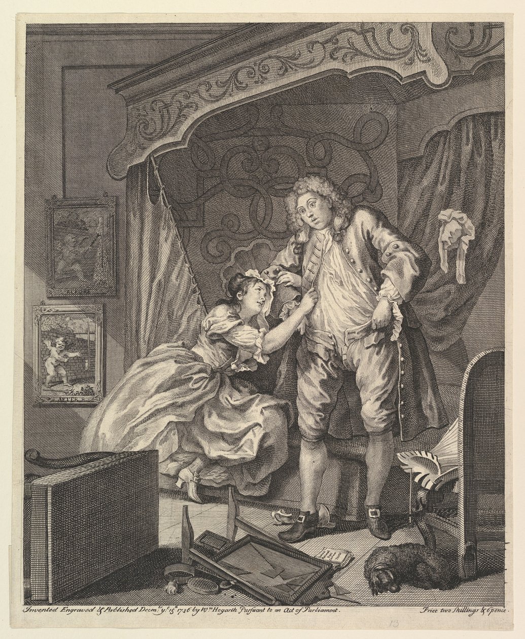 Etter, 15. desember 1736. av William Hogarth