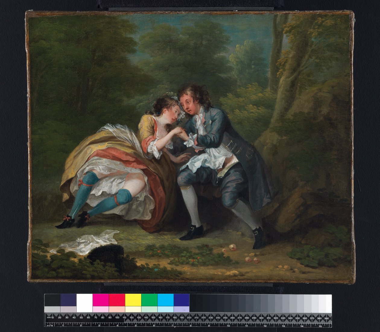 Etter, ca. 1730-31 (olje på lerret) av William Hogarth