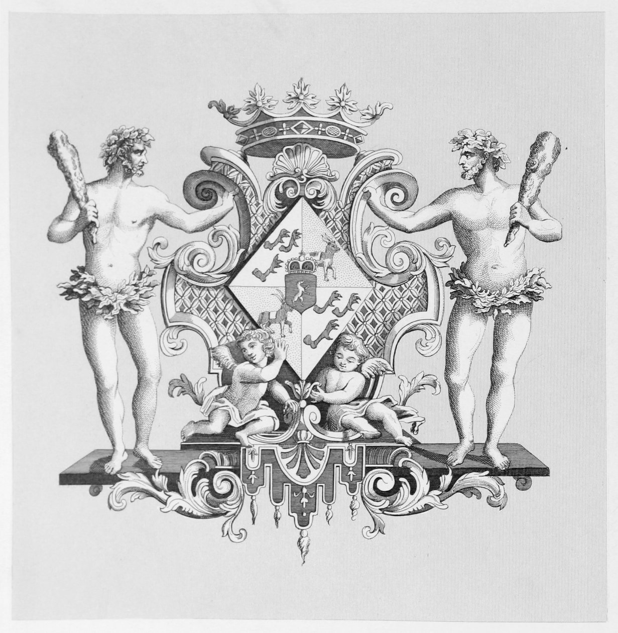 Armene til hertuginnen av Kendal av William Hogarth