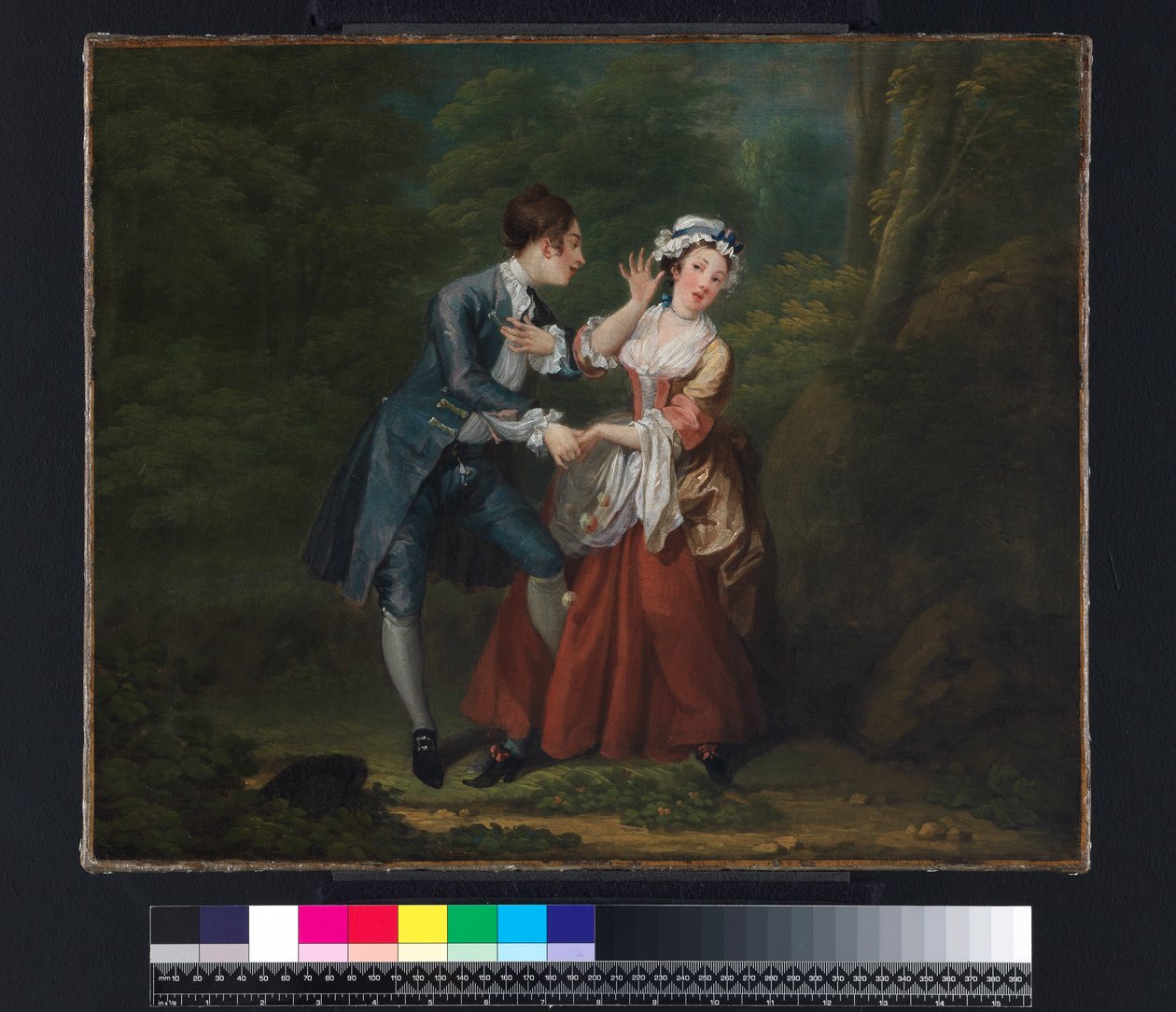 Før, ca. 1730-31 (en av et par, se 58828) av William Hogarth