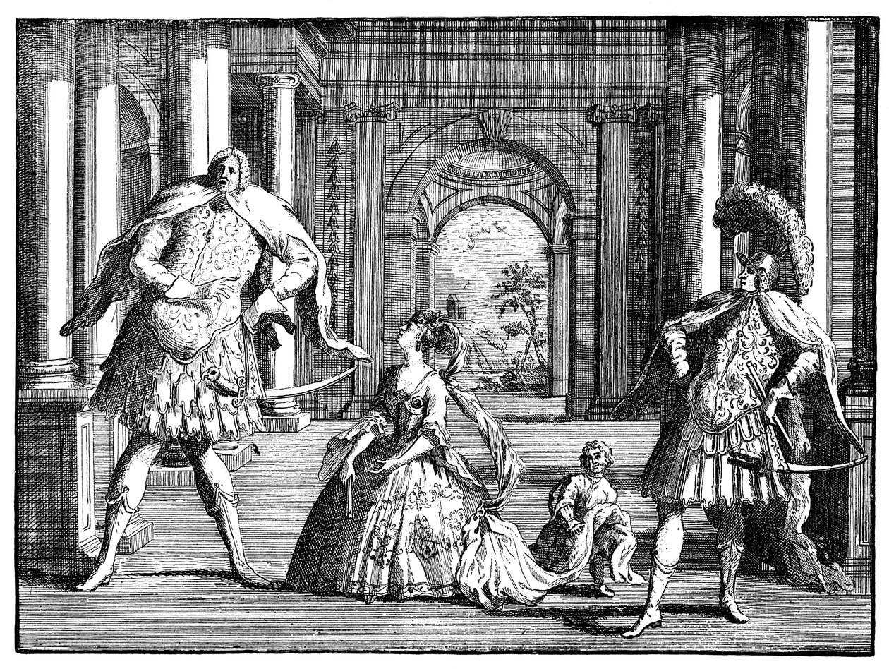 Berenstat, Cuzzoni og Senesino c1725. av William Hogarth