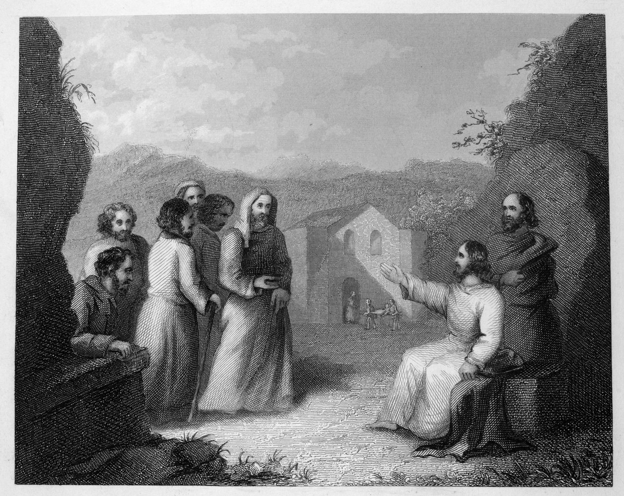 Kristus og hans disipler av William Hogarth