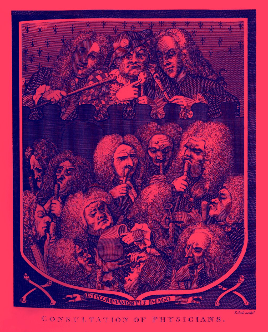 Consultation of Physicians av William Hogarth av William Hogarth