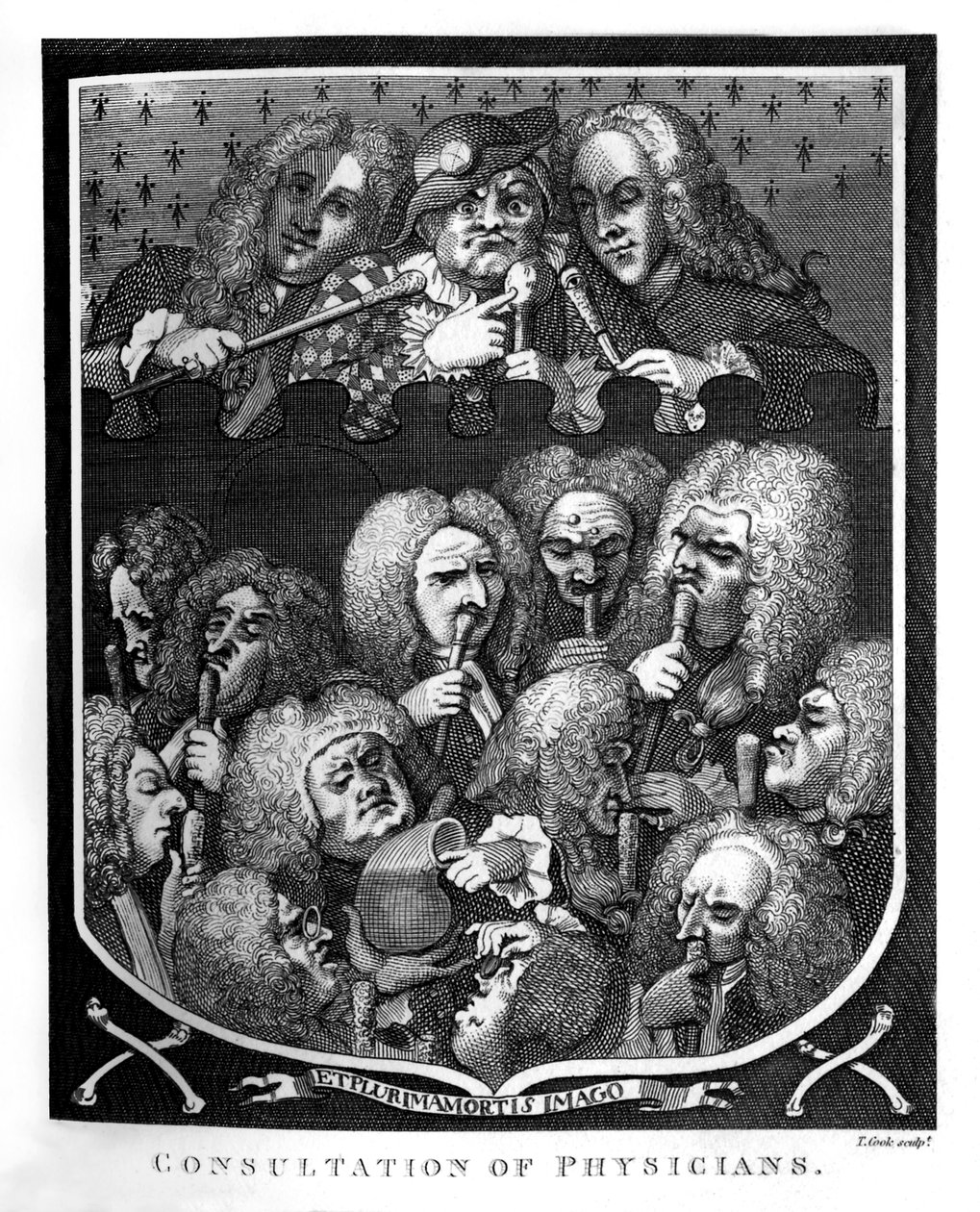 Consultation of Physicians av William Hogarth av William Hogarth
