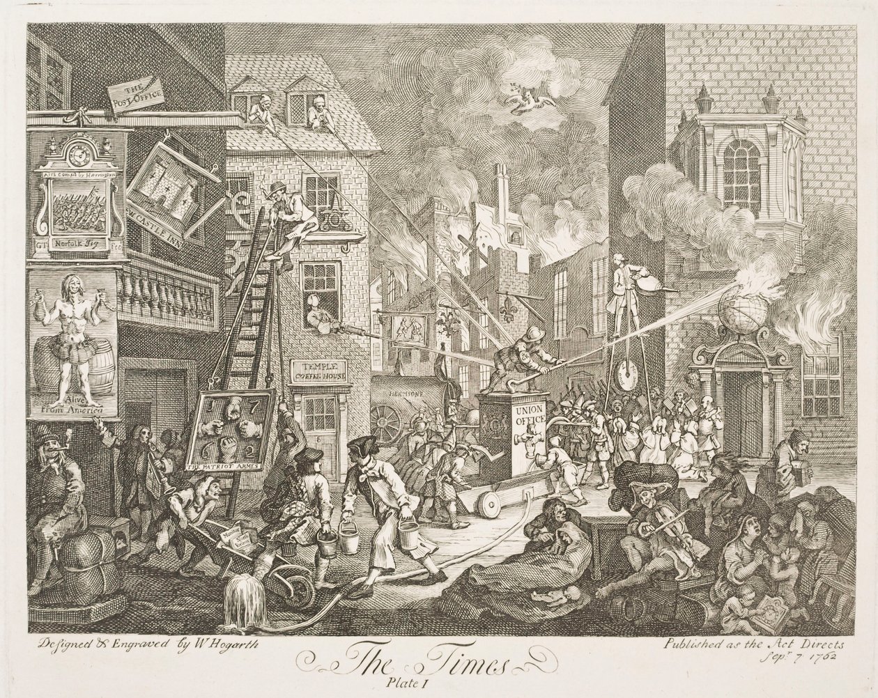 Tiden (blad 1) av William Hogarth