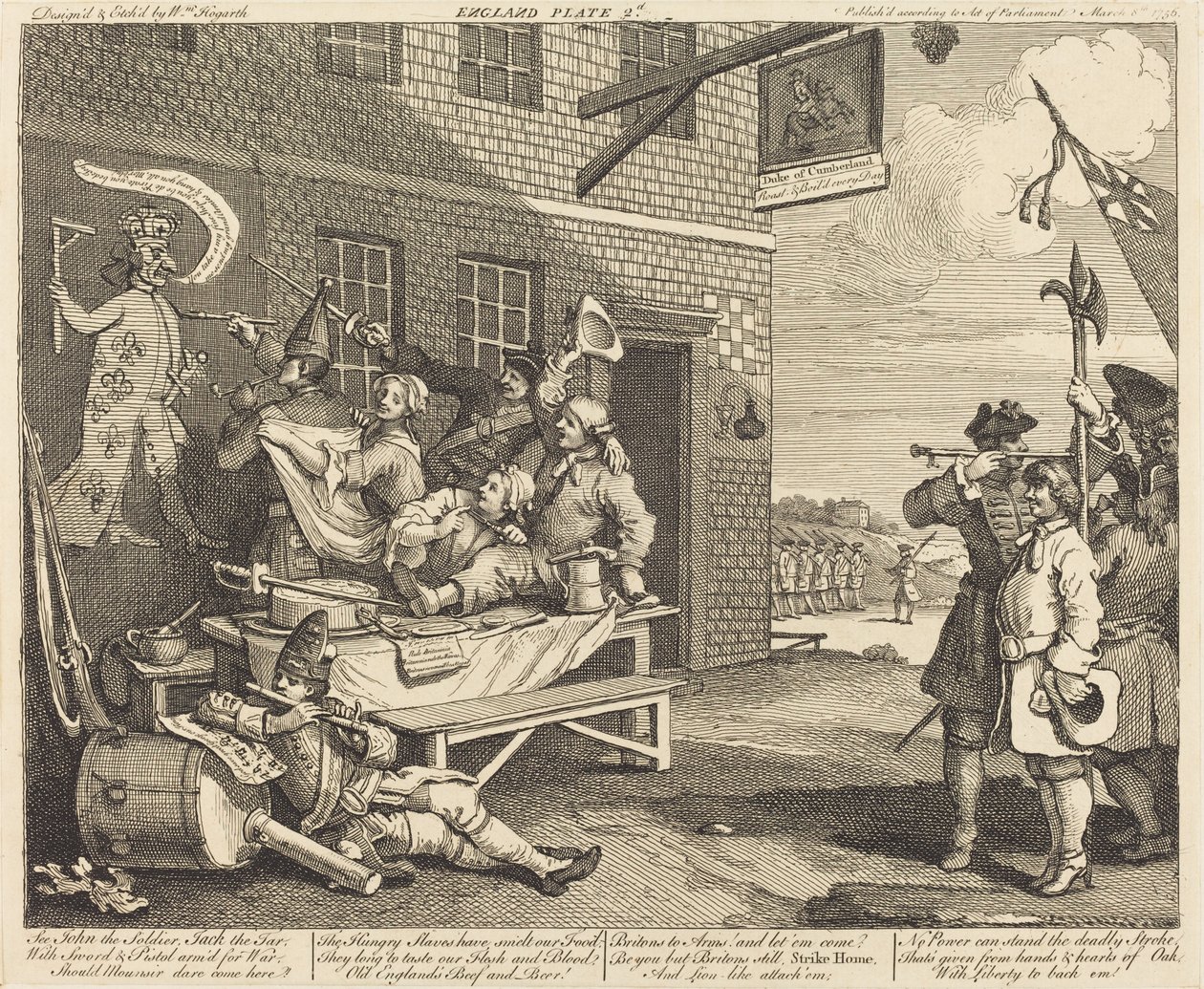 England av William Hogarth