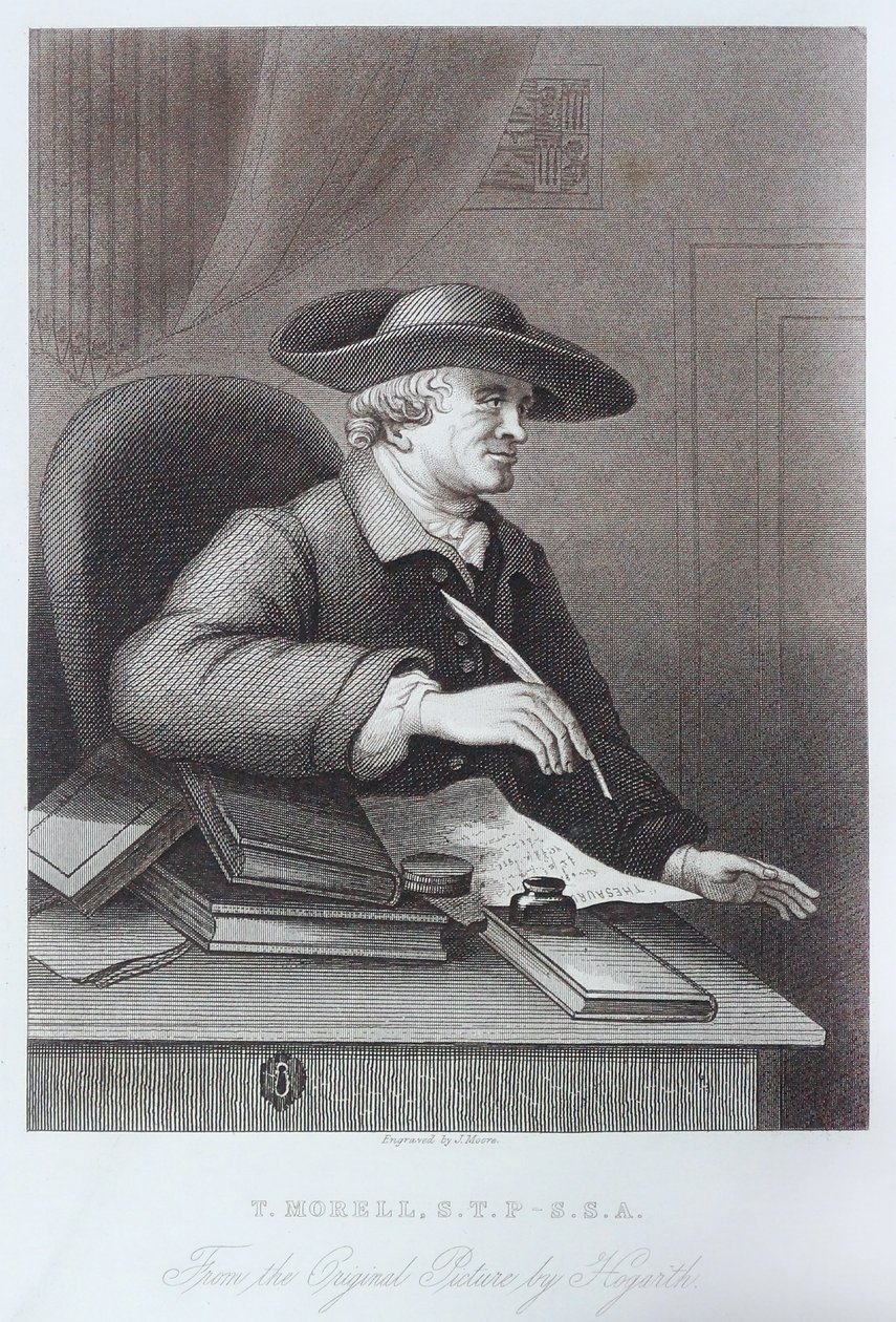 Gravering av T. Morell av William Hogarth av William Hogarth