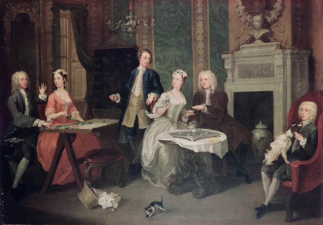 Familiefest av William Hogarth