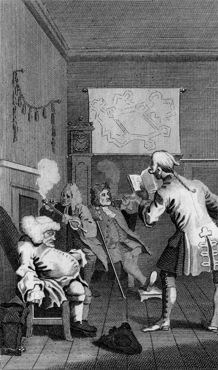 Frontispice til Tristram Shandy av William Hogarth av William Hogarth