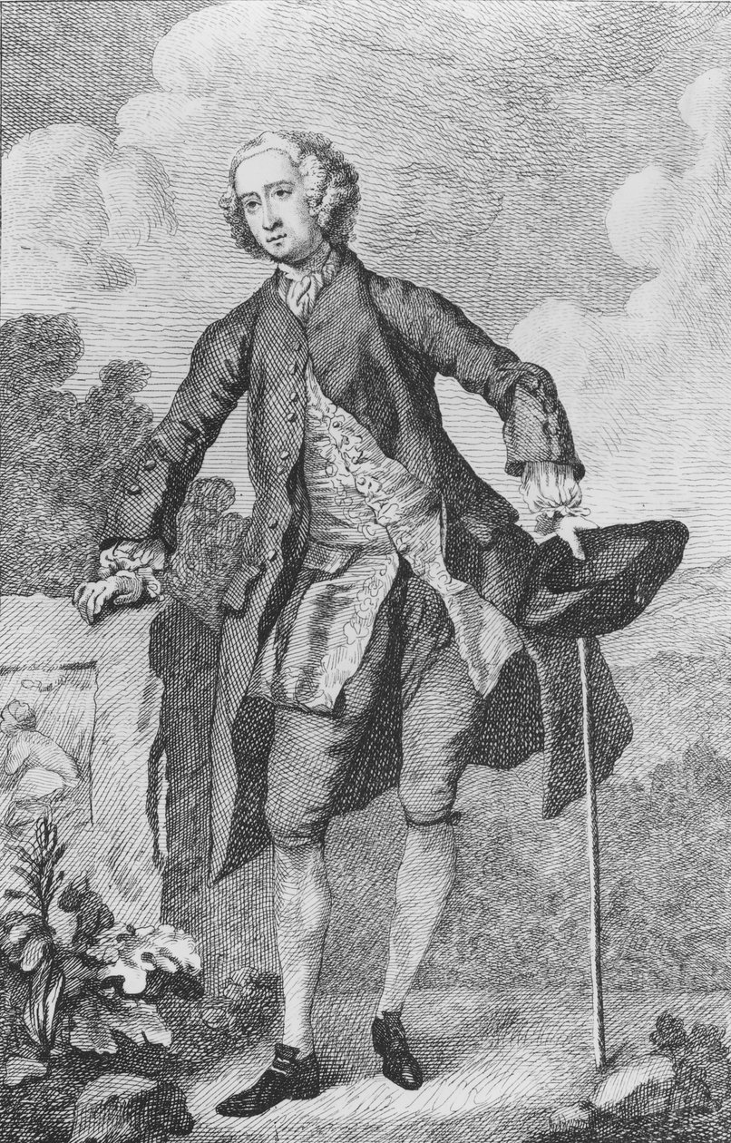 Gustavus Hamilton av William Hogarth