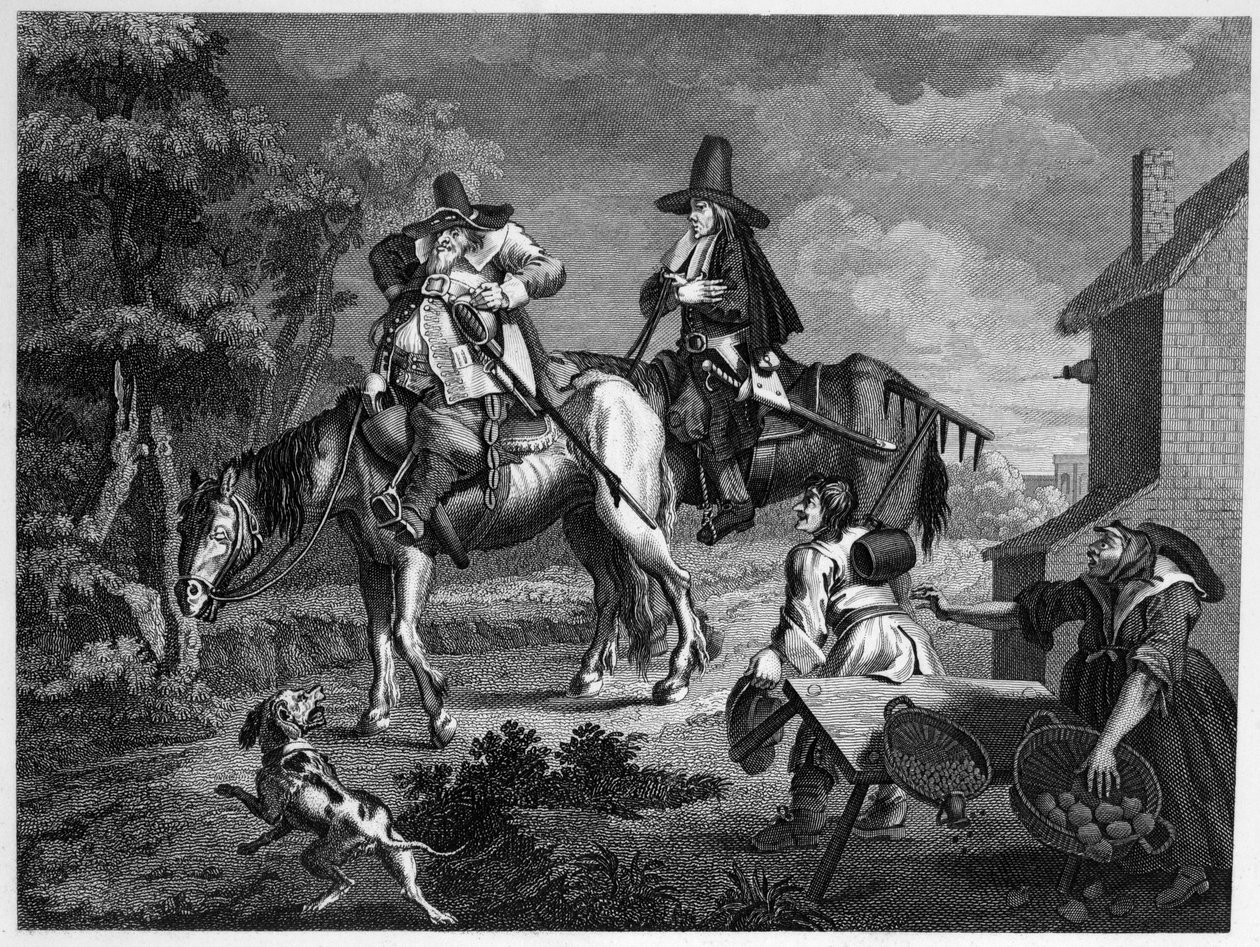 Hudibras Sallies Forth av William Hogarth
