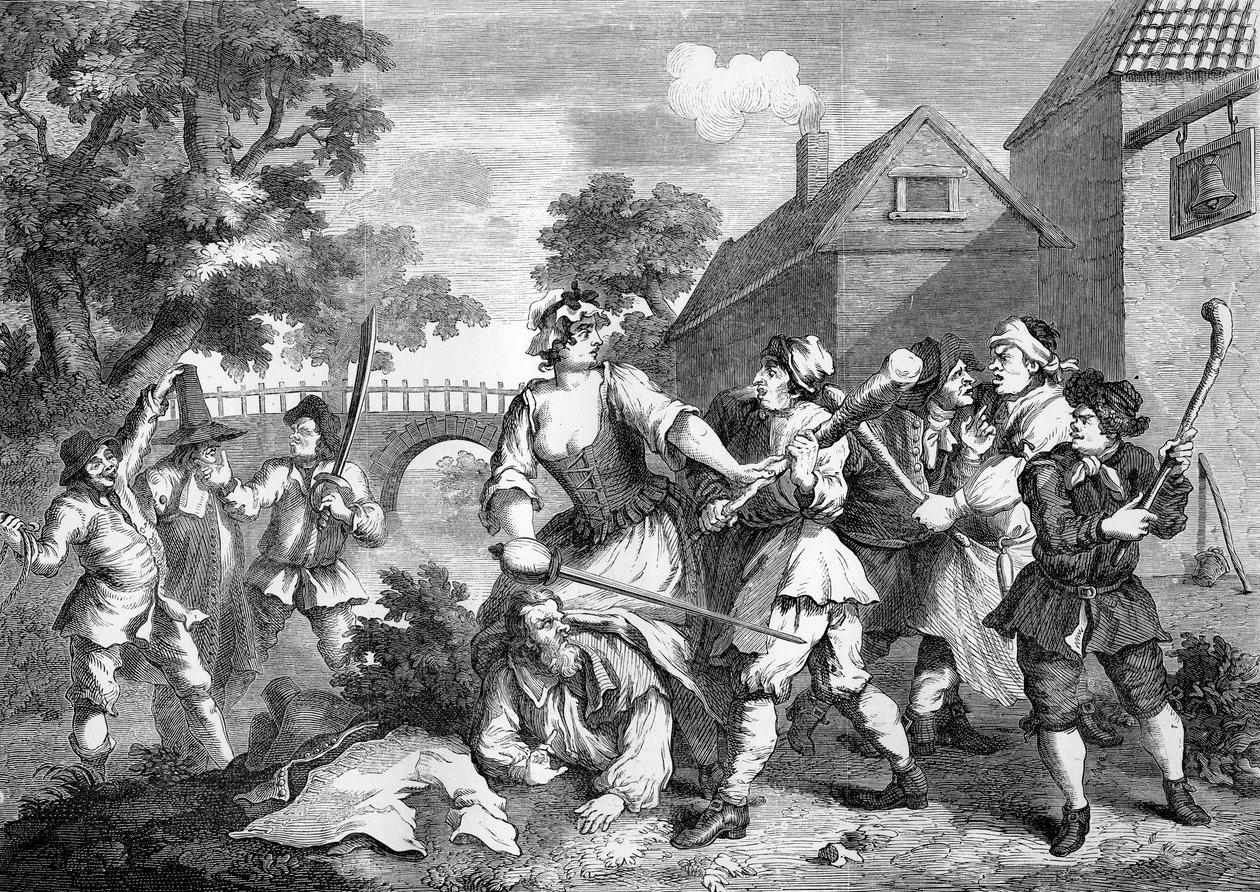Hudibras av William Hogarth av William Hogarth