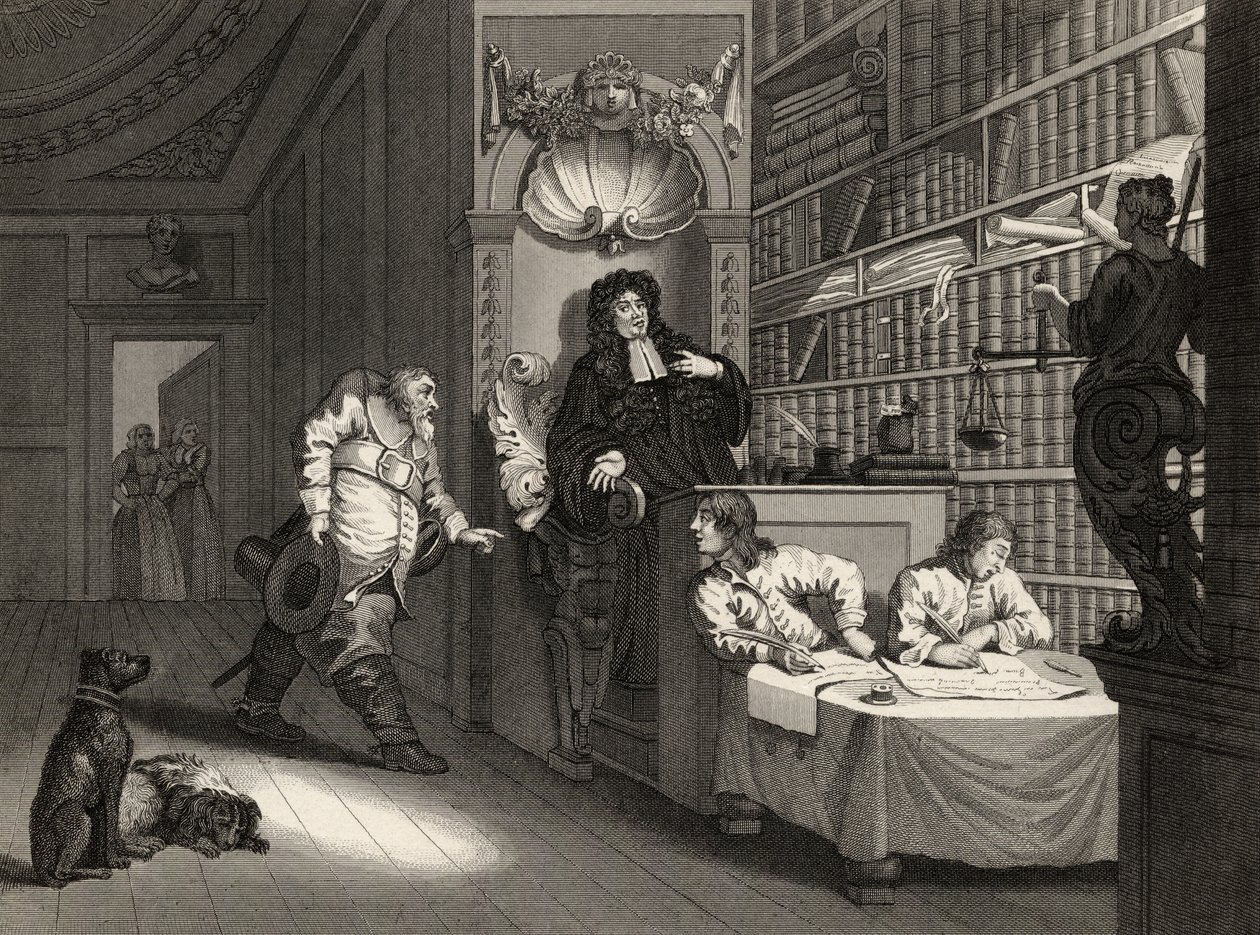 Hudibras with the Lawyer, fra 