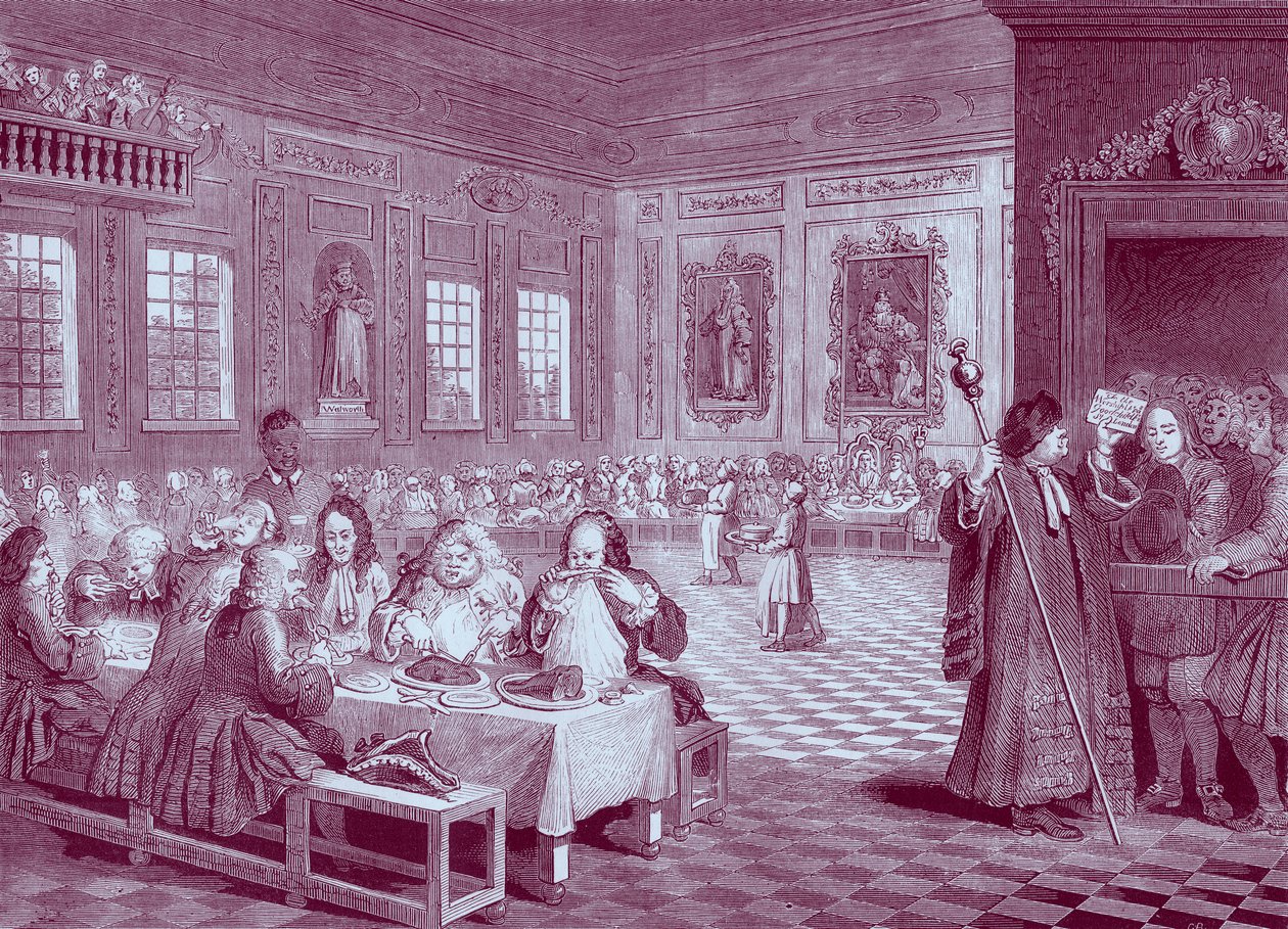 Industri og lediggang av William Hogarth av William Hogarth