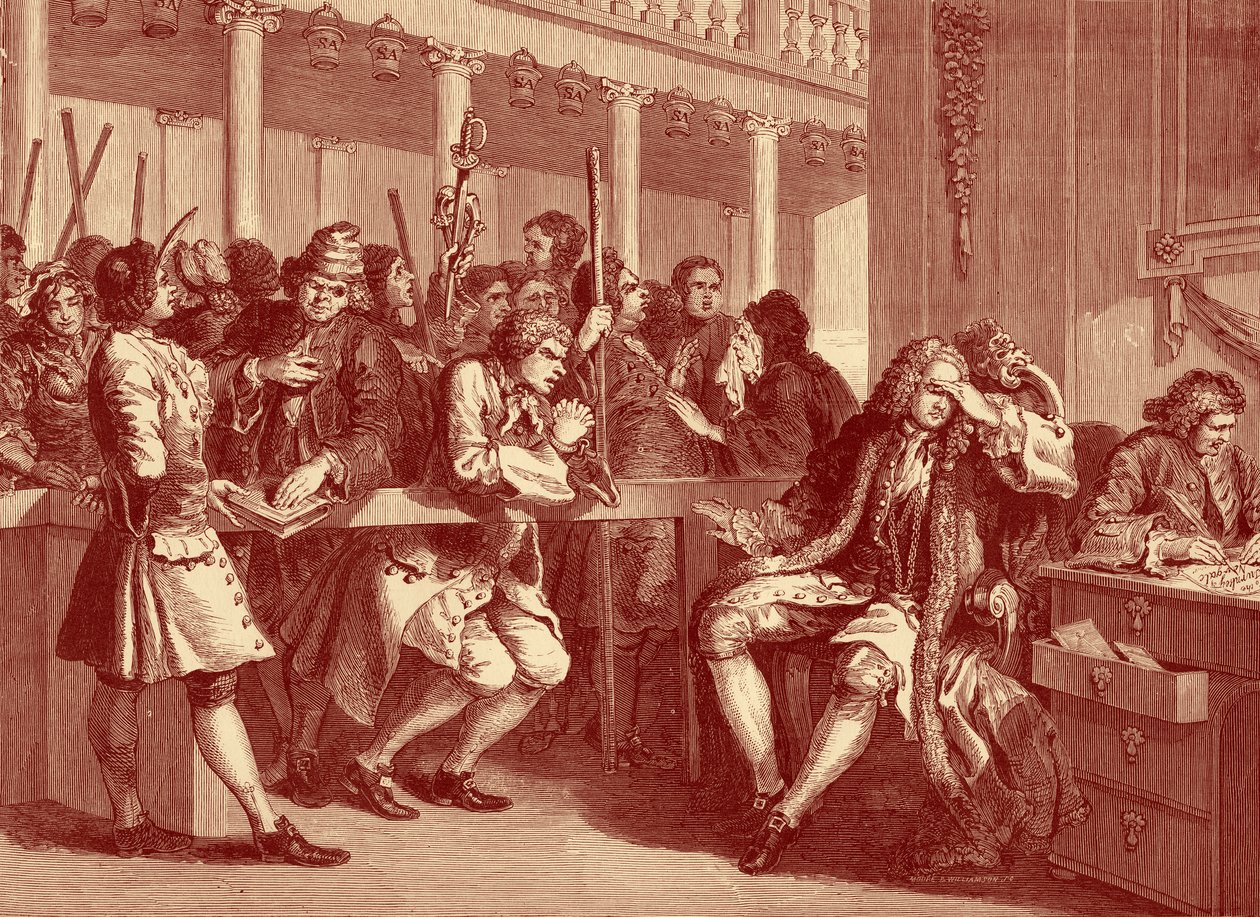 Industri og lediggang av William Hogarth av William Hogarth