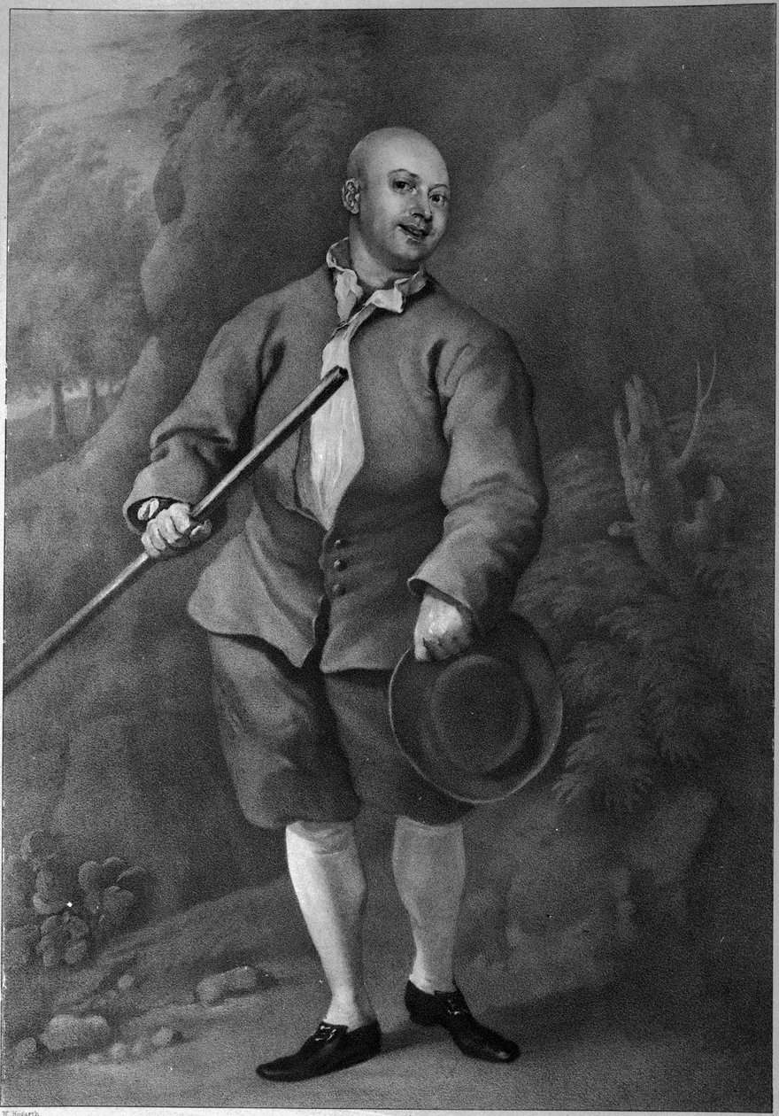 John Broughton, gravert av F. Ross, 1842 av William Hogarth