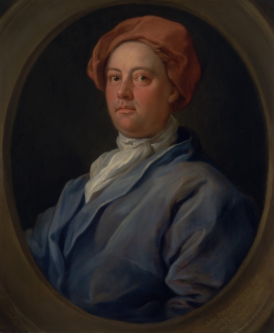John Palmer, advokat for det indre tempel, 1749. av William Hogarth