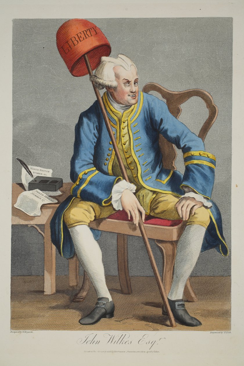 John Wilkes Esq., illustrasjon fra 