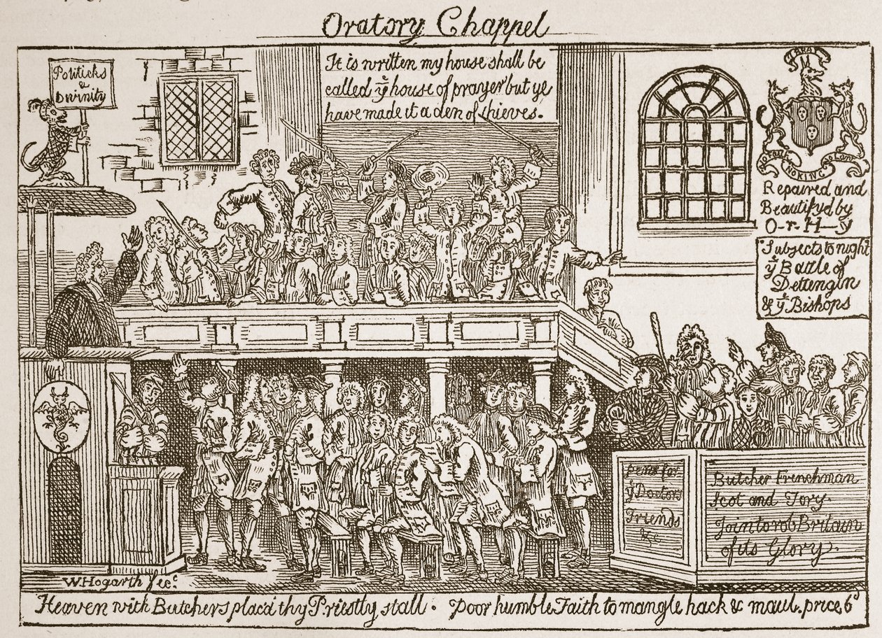 Oratory Chappel, illustrasjon fra 