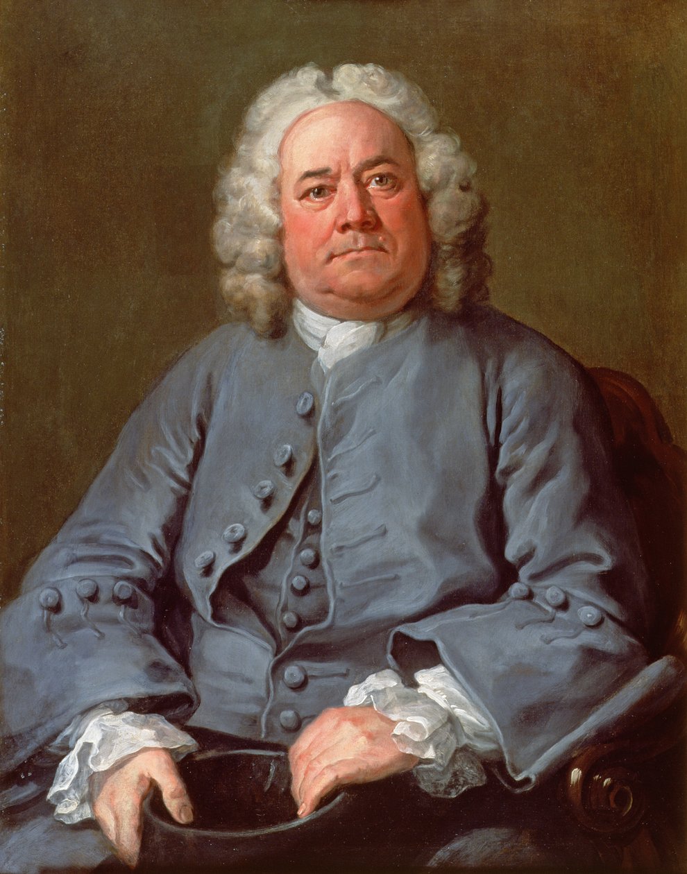 Portrett av George Arnold Esq. av Ashby Lodge, 1738-40 av William Hogarth