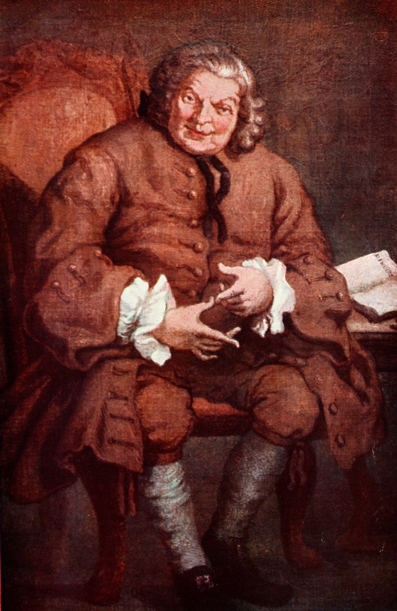 Portrett av Simon Fraser, Lord Lovat, illustrasjon fra 