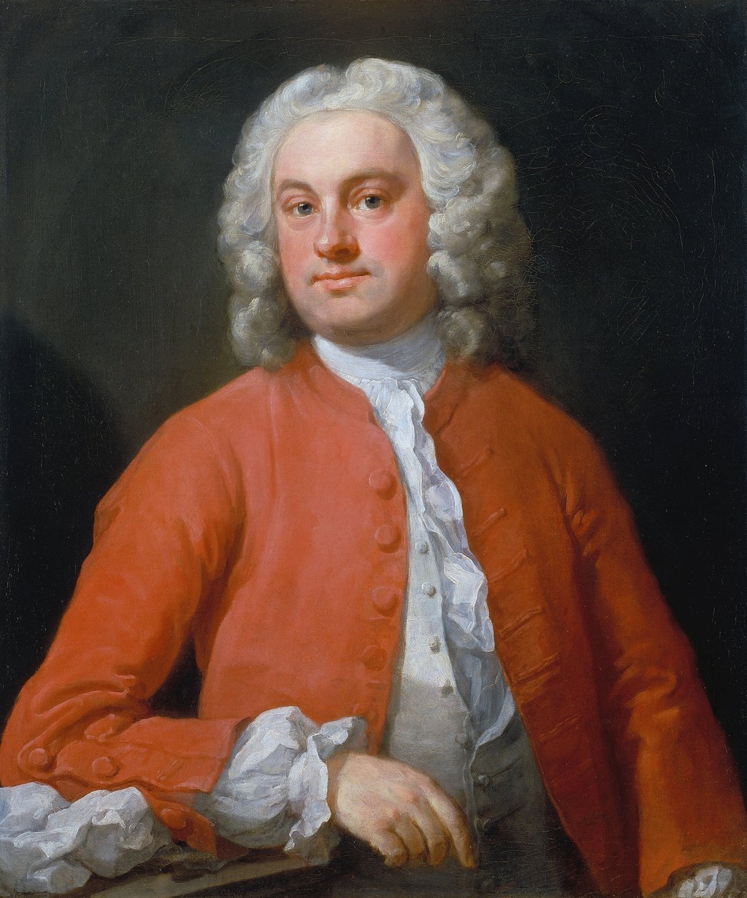 Portrett av en mann av William Hogarth