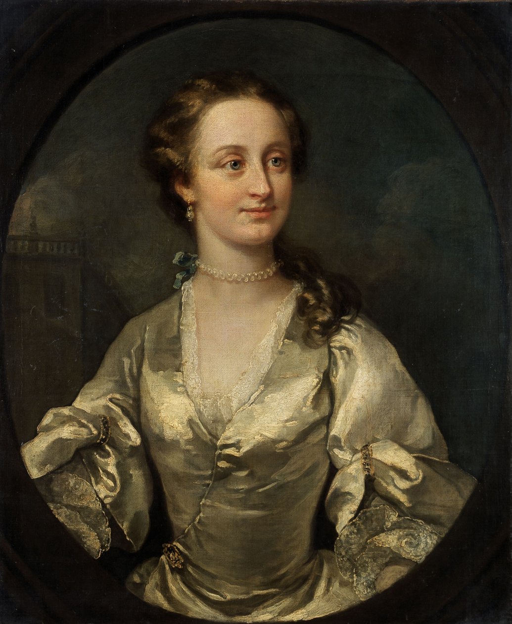 Portrett av en ung kvinne av William Hogarth