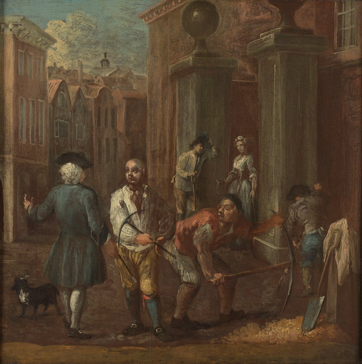 Signer for en brolegger av William Hogarth