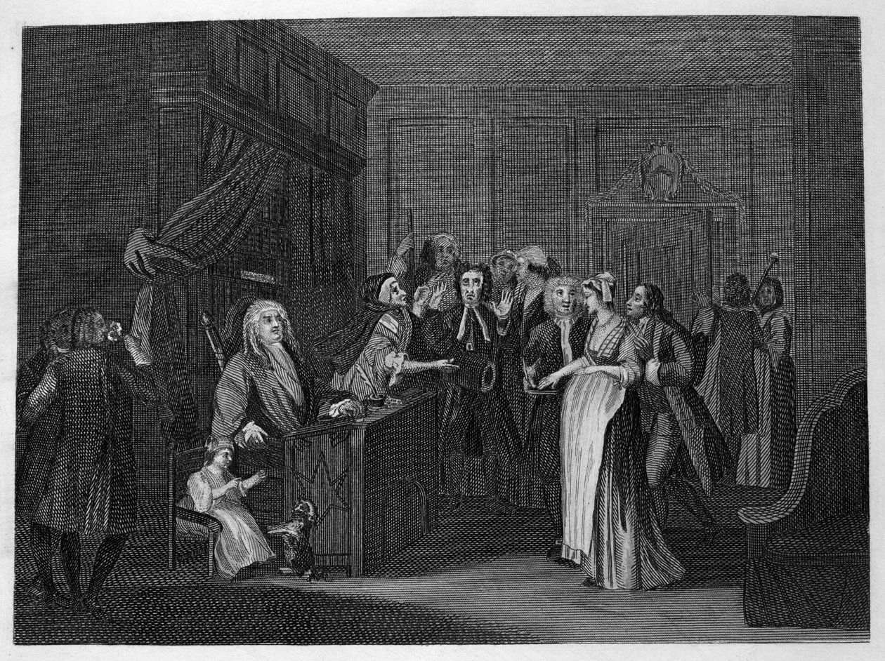 Banner et barn av William Hogarth