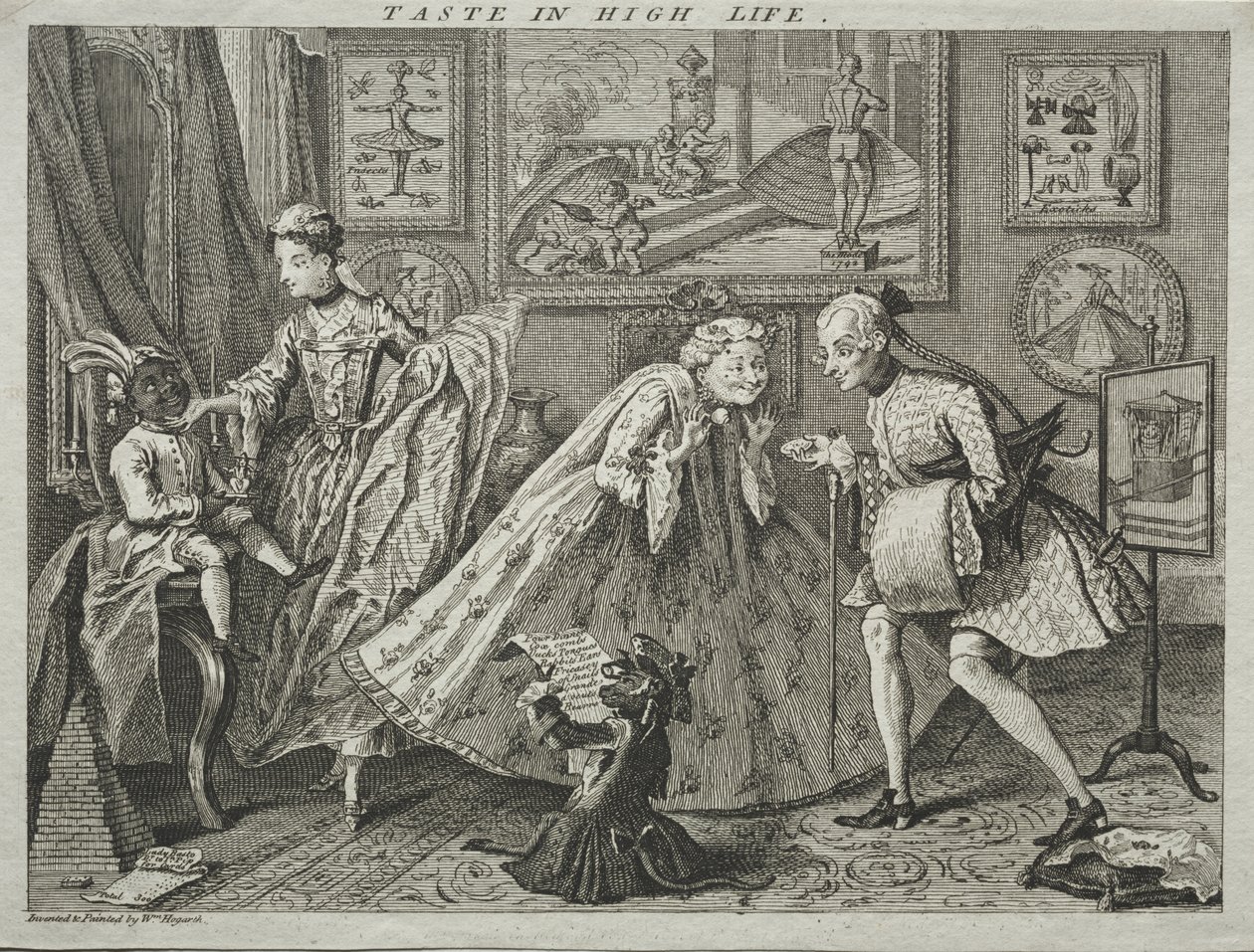 Smak i sosieteten av William Hogarth