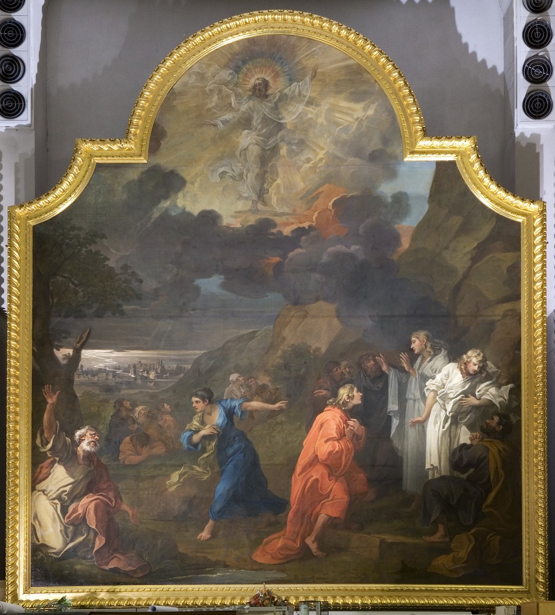 Altertavlen til St Mary Redcliffe (høyre panel) av William Hogarth