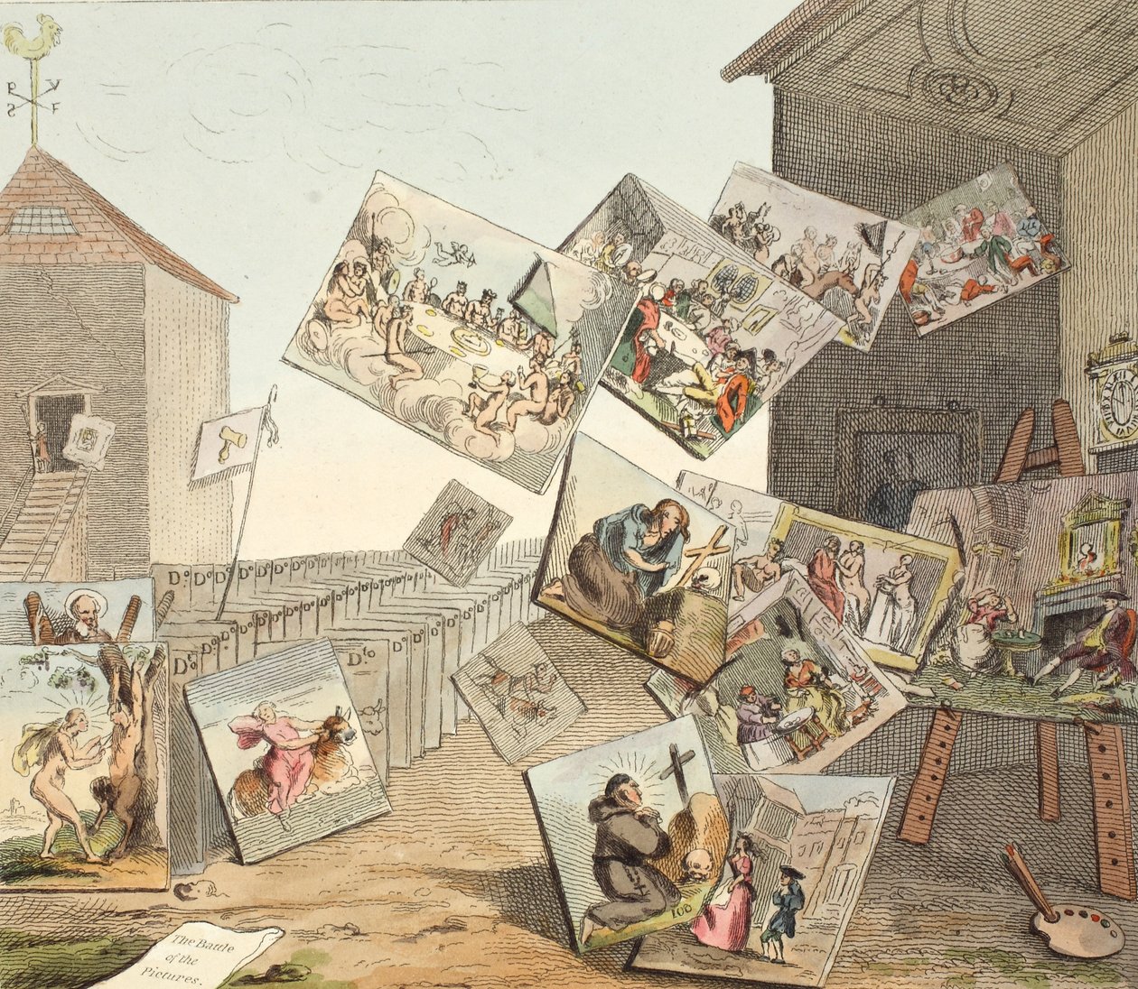 The Battle of the Pictures, illustrasjon fra 