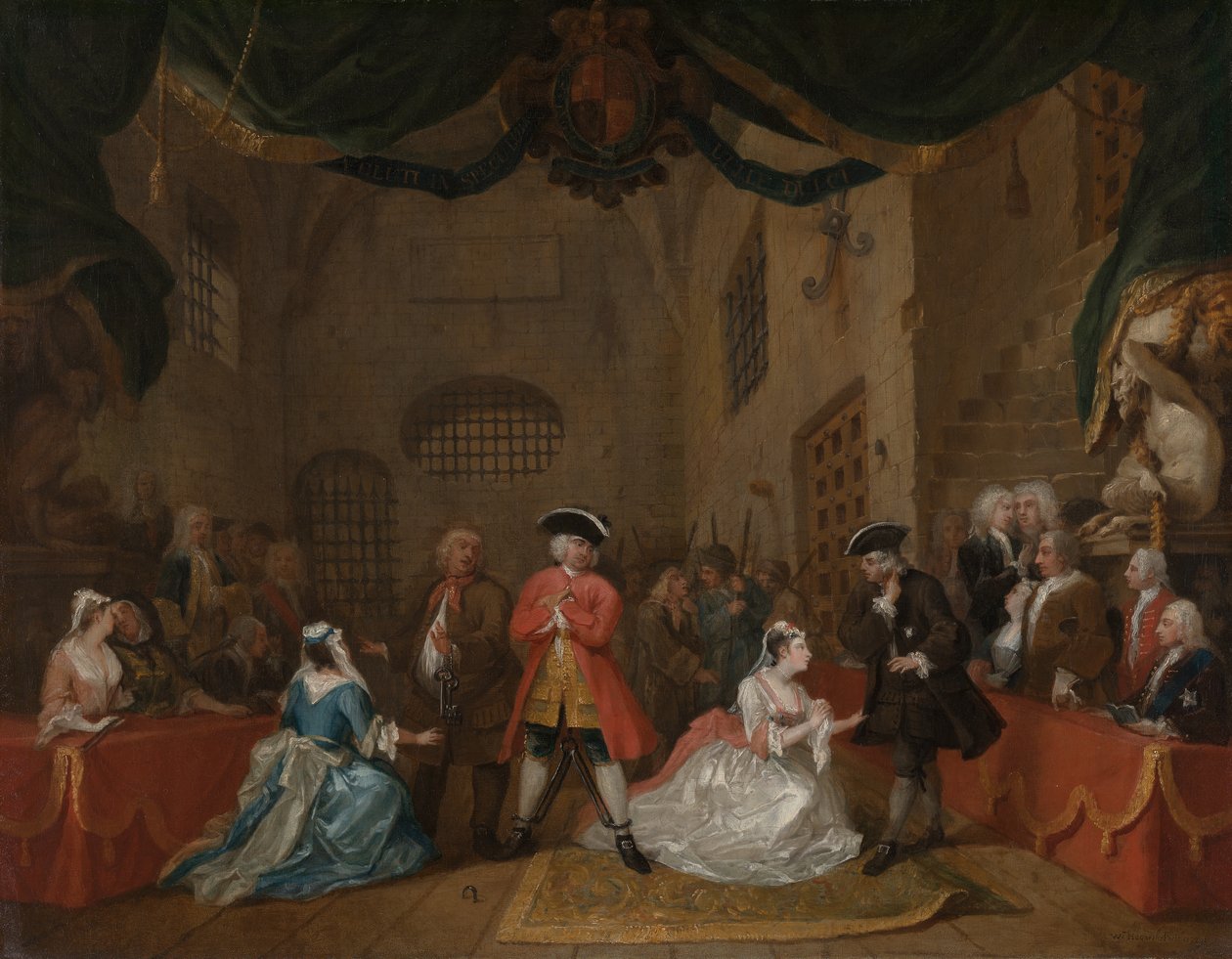 Tiggeroperaen, 1729. av William Hogarth