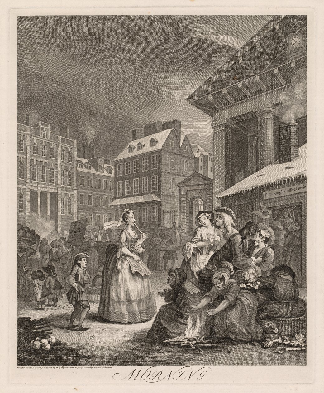 De fire tidene på dagen av William Hogarth