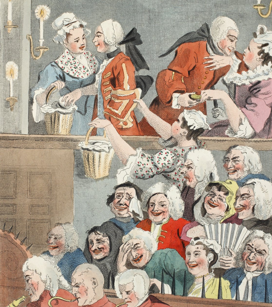 The Laughing Audience, illustrasjon fra 