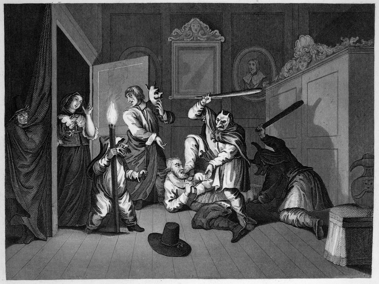Maskeradeeventyret av William Hogarth
