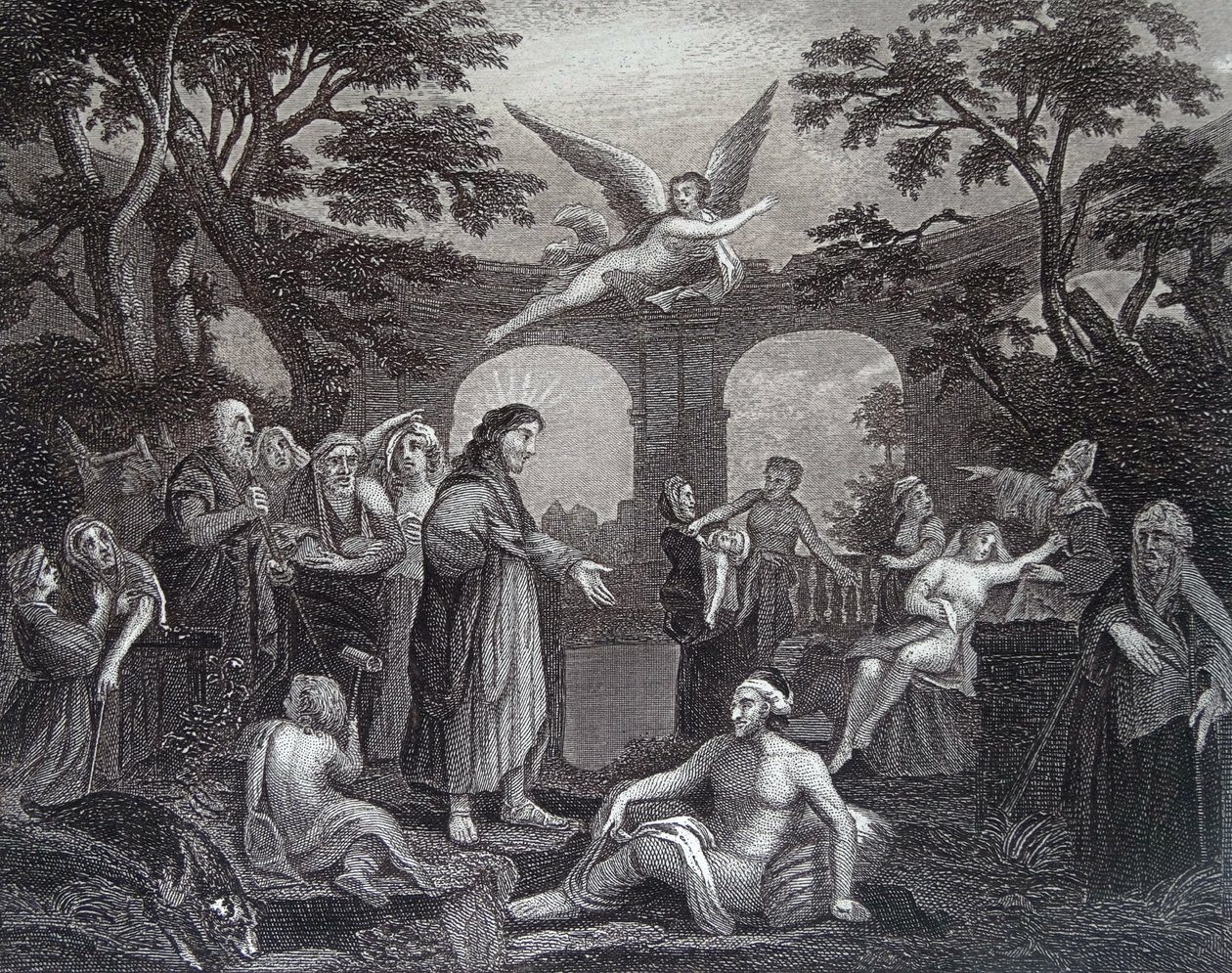 The Pool of Bethesda av William Hogarth