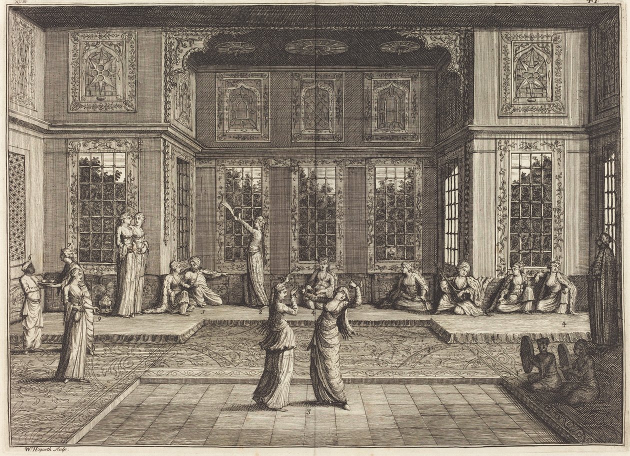 Seraglio av William Hogarth