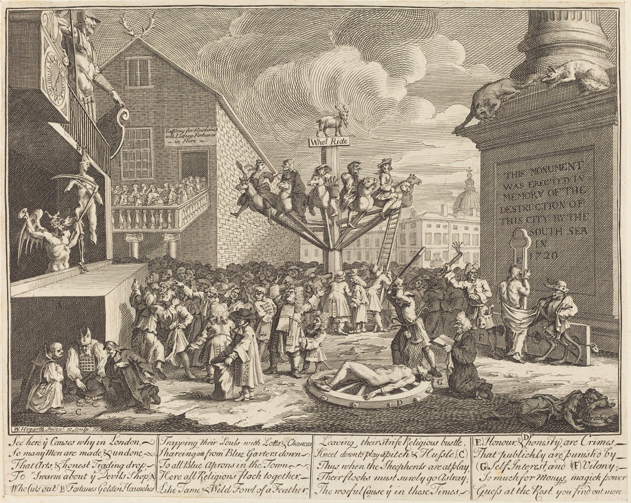 Sørhavsordningen av William Hogarth