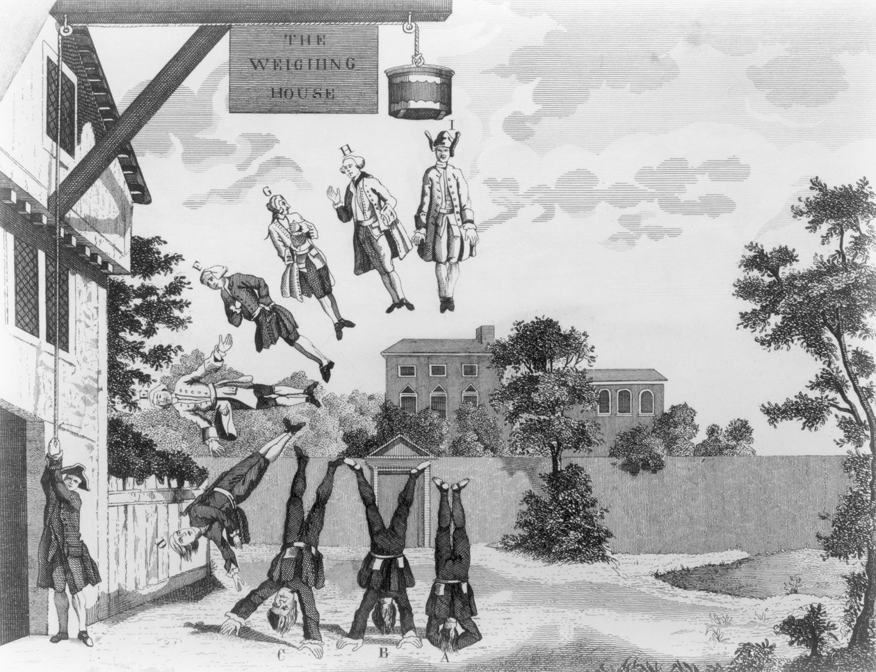 Veiehuset av William Hogarth