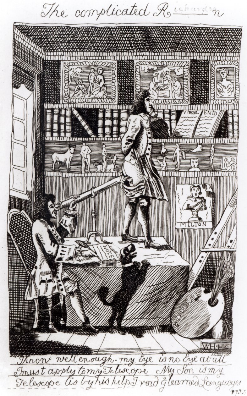 Den kompliserte Richardson, 1724 av William Hogarth