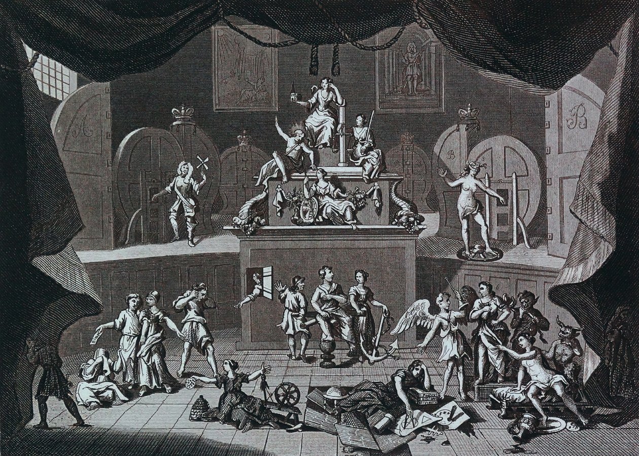 Lotteriet av William Hogarth