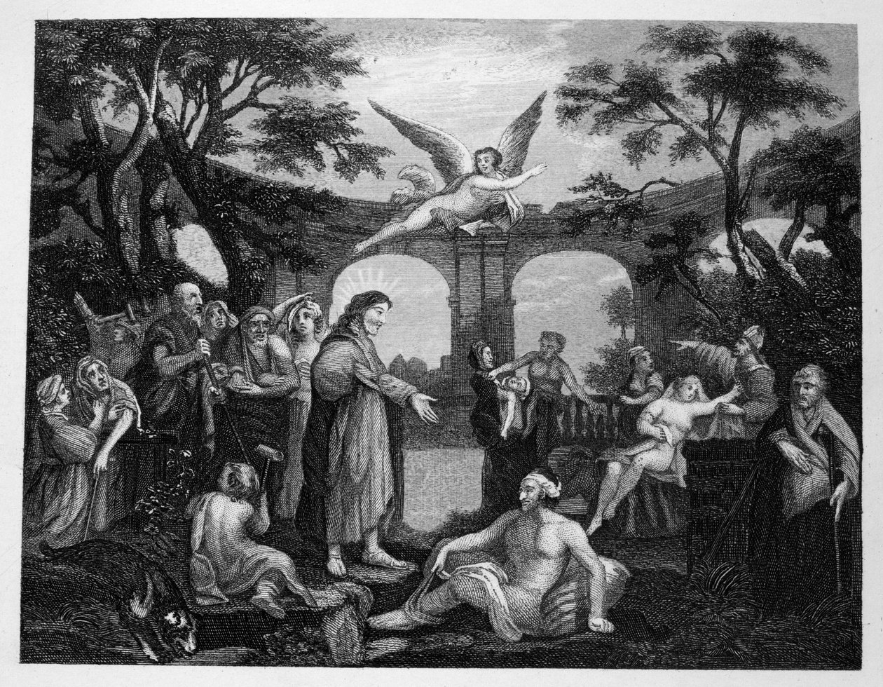 Bassenget i Bethesda av William Hogarth