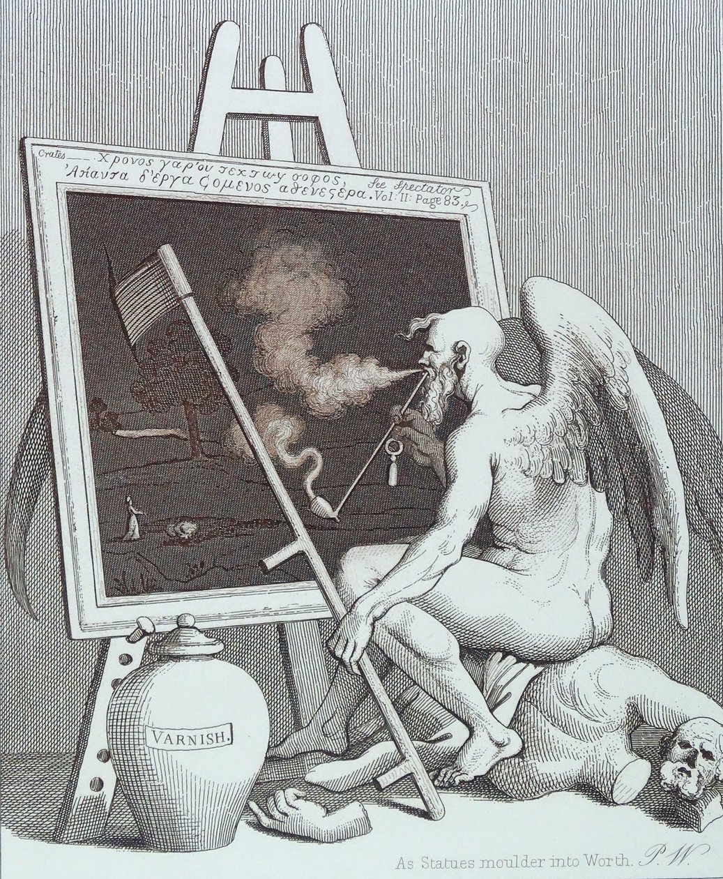 Til naturen og deg selv appellerer av William Hogarth