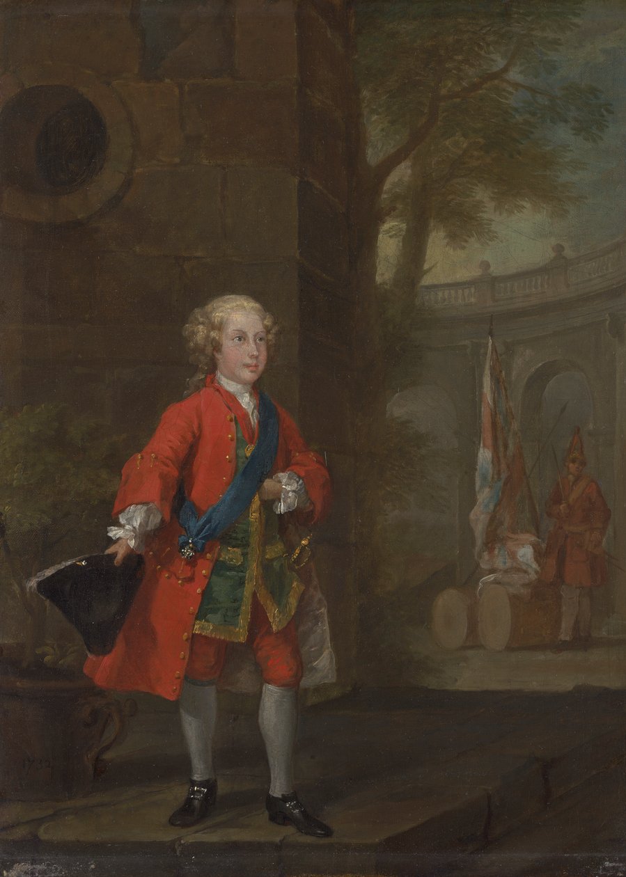 William Augustus, hertug av Cumberland av William Hogarth