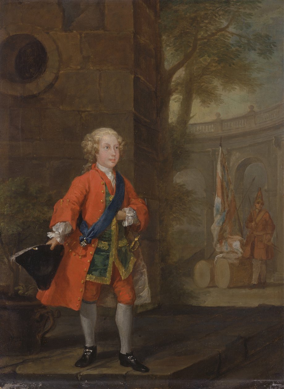 William Augustus, hertug av Cumberland, 1732. av William Hogarth