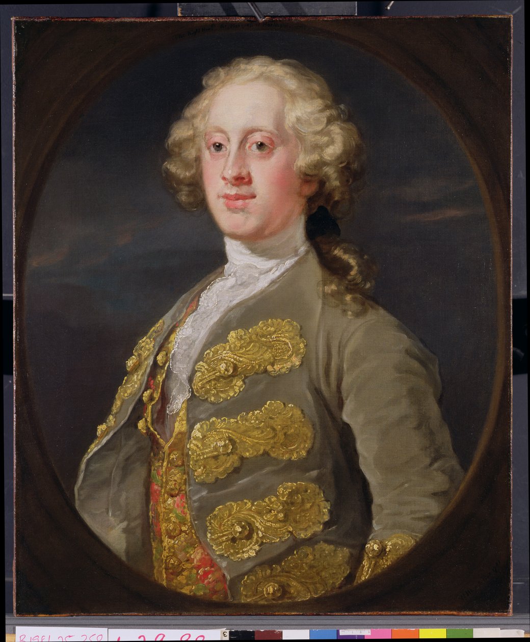William Cavendish, markis av Hartington, senere fjerde hertug av Devonshire (1720-64) 1741 av William Hogarth