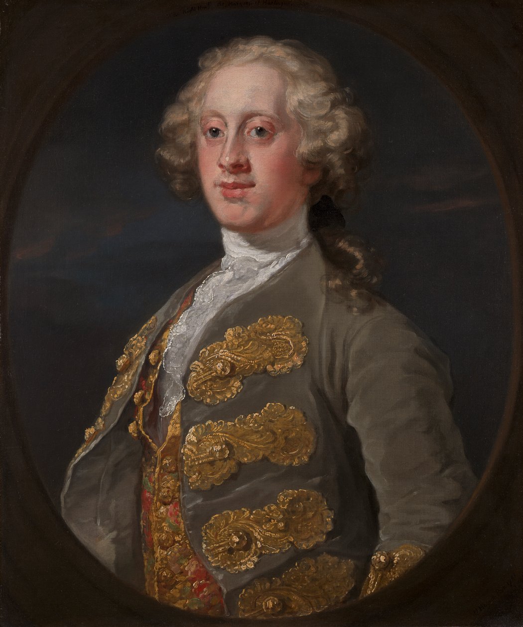 William Cavendish, Marquess of Hartington, senere fjerde hertug av Devonshire av William Hogarth